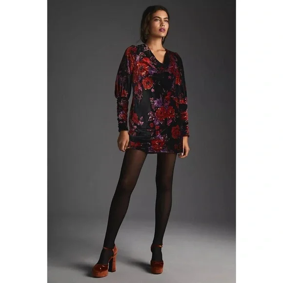 Anthropologie Floral Dress - Picture 2 of 8